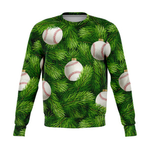 Baseball Tree Christmas Sweatshirt