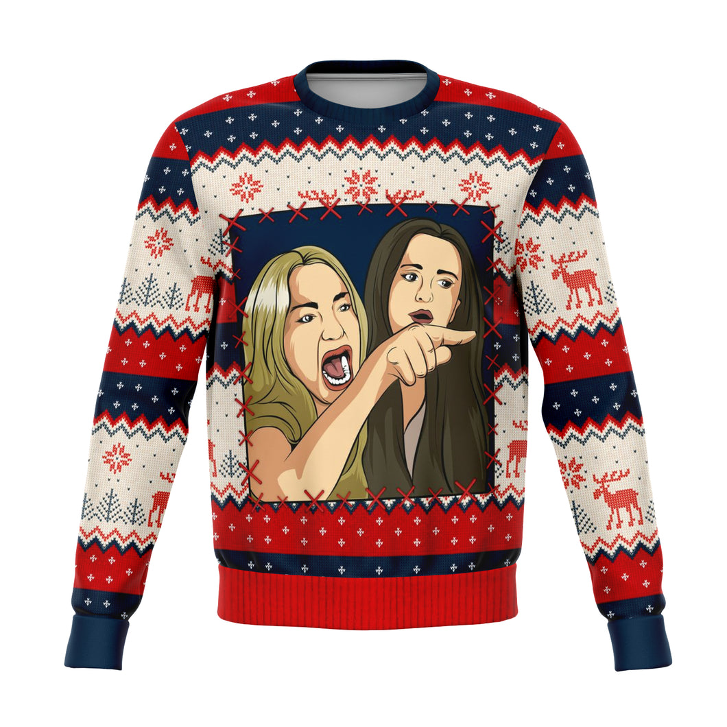 Christmas Cat Meme Sweatshirt