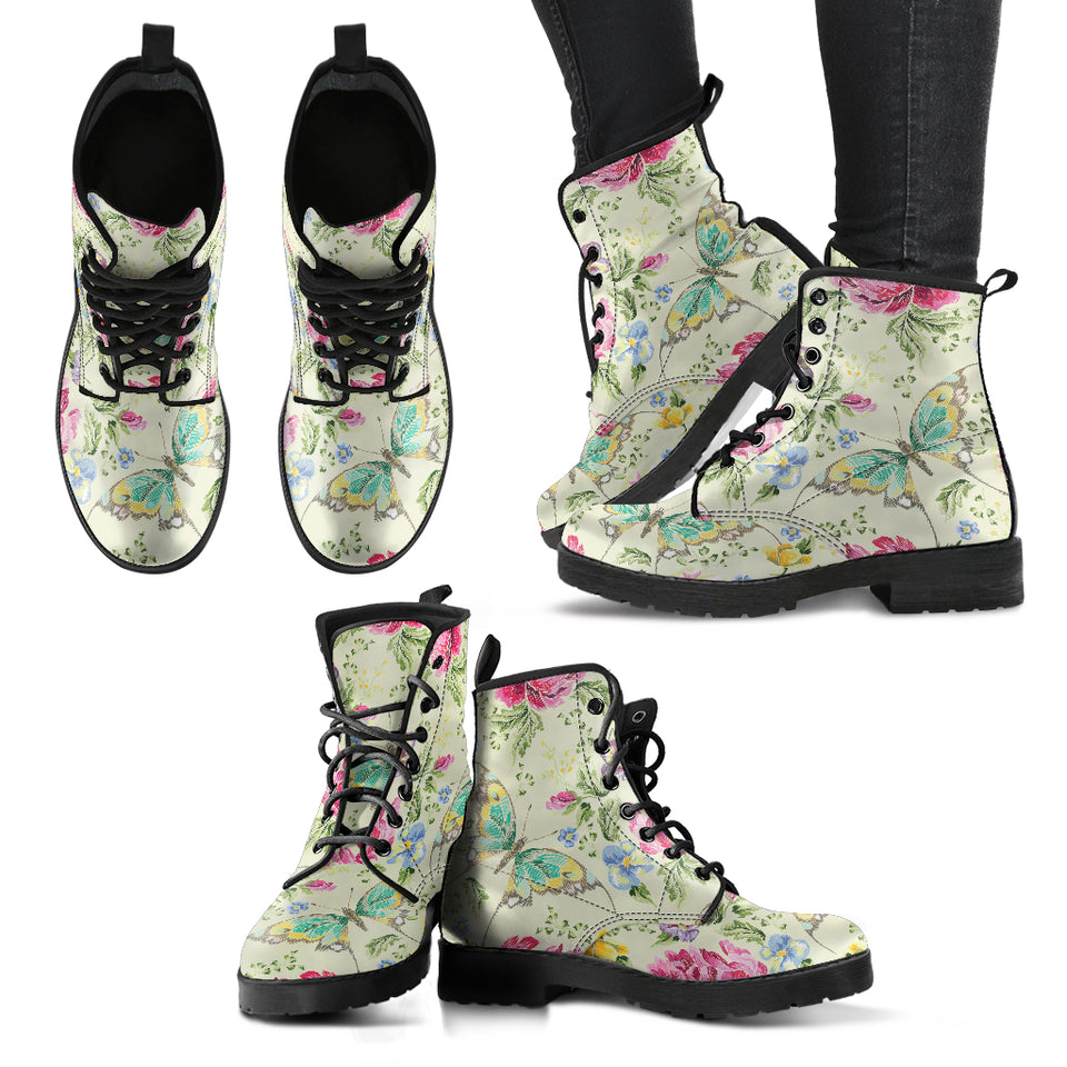 Butterfly Flower Boots