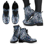 Yin Yang Floral Boots