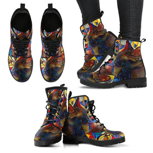 Psychedelic Cat Boots