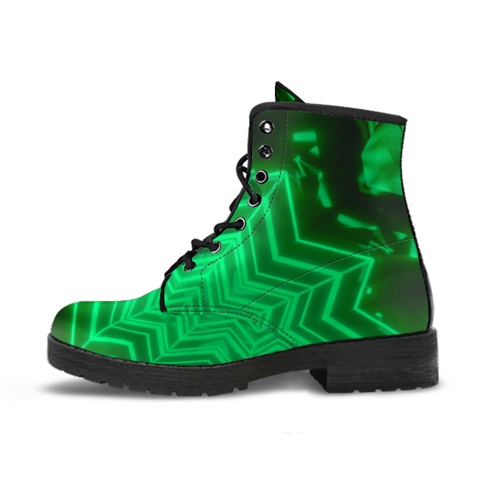 Emerald Web Boots
