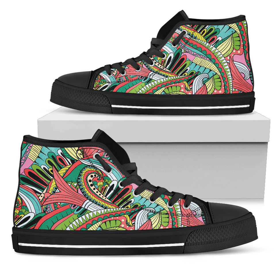 Funky Pattern High Tops
