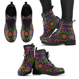 Rustic Floral Boots