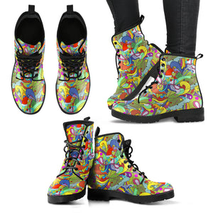 Funky Abstract Boots