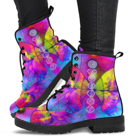Butterfly Chakra Boots