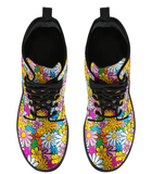 Colorful Daisies Boots