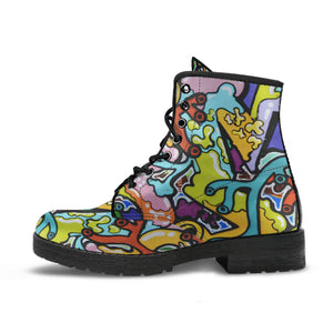 Street Graffiti Boots