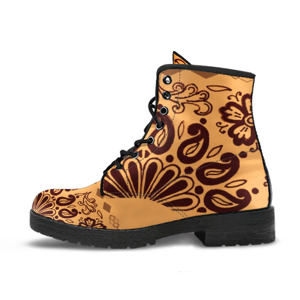 Rustic Mandala Boots