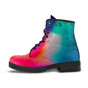 Rainbow Pastel Boots