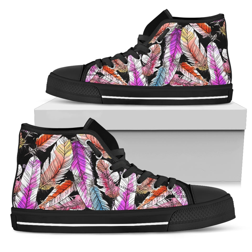 Feathers High Tops