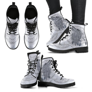 Silver Wolf Boots