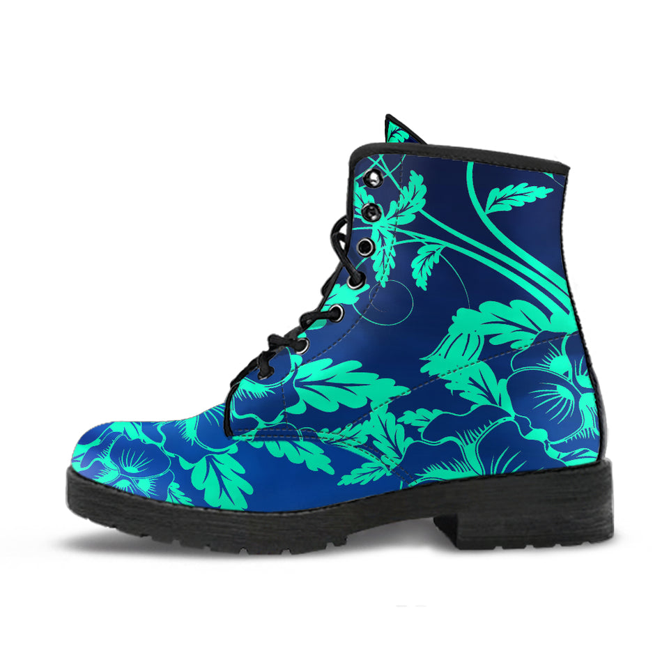 Midnight Floral Boots