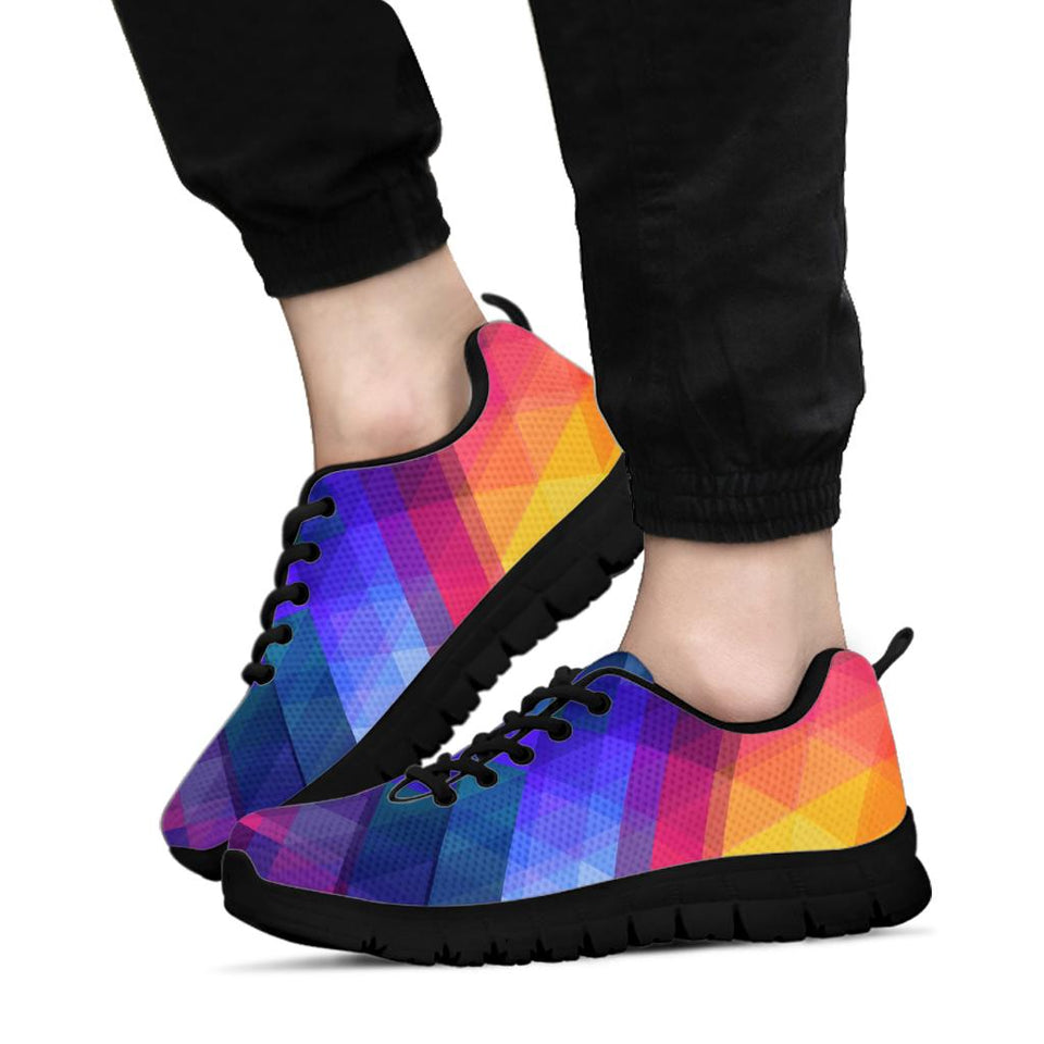 Colorful Mosaic Sneakers