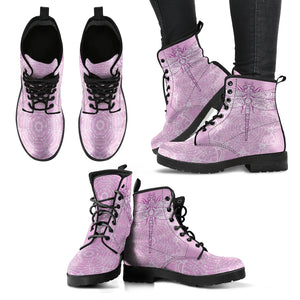 Pink DragonFly Boots