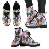Floral Butterfly Boots