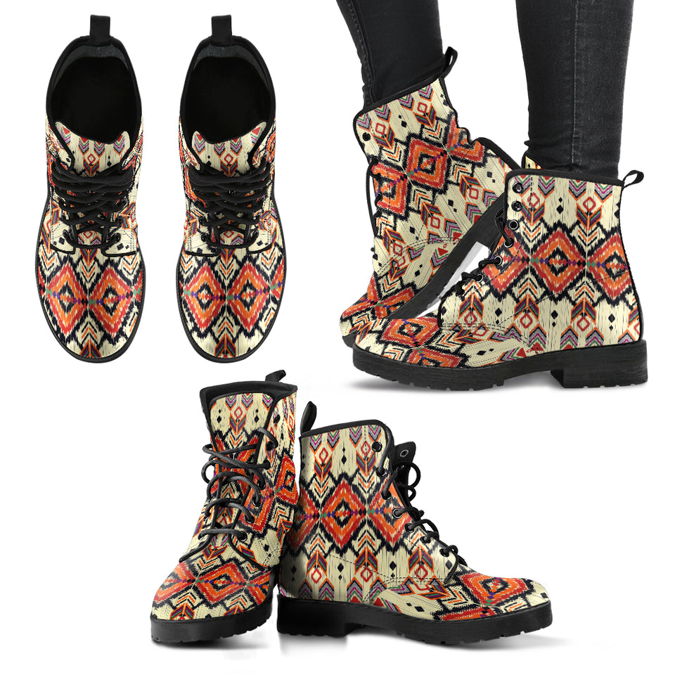 Native Pattern Boots