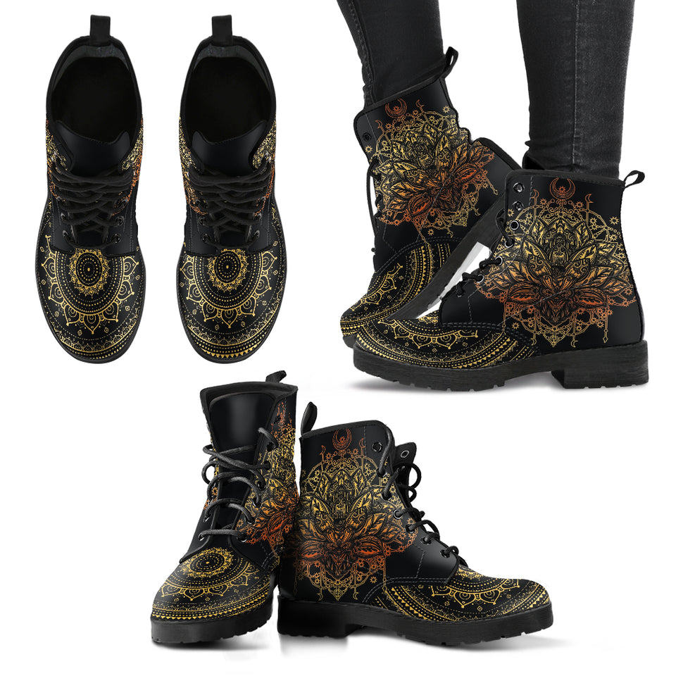 Gold Lotus V3 Boots