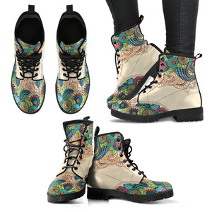 Floral Henna V6 Boots