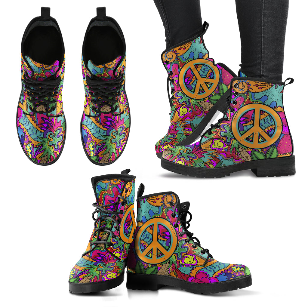 Hippie Peace 2 Boots