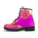Pink Mandala Hindu Boots