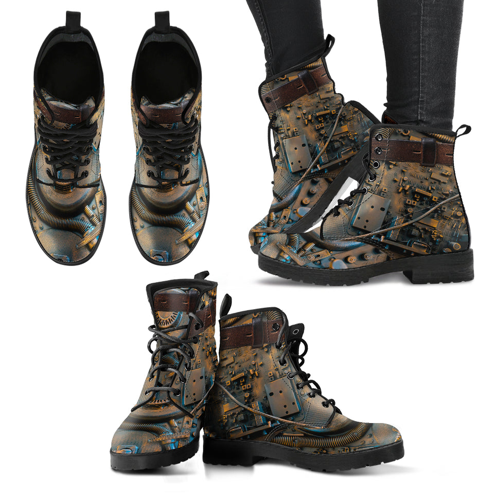 Electronic Steampunk Boots