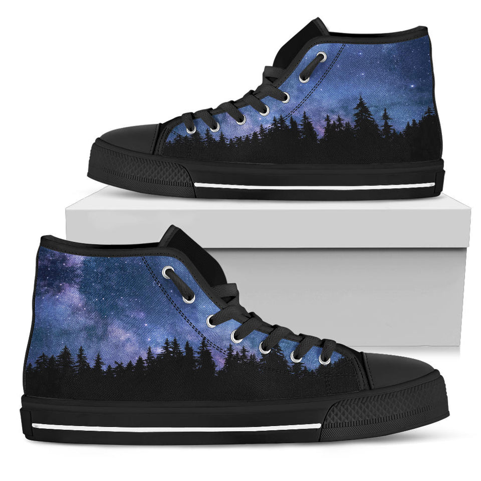 Nocturnal Woods High Tops