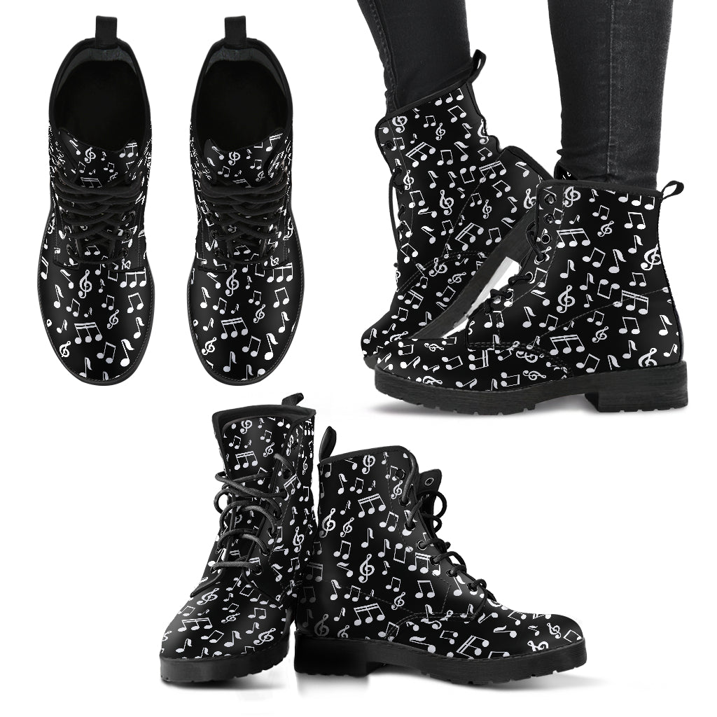 Musical Notes Boots