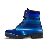 Blue Robo Boots