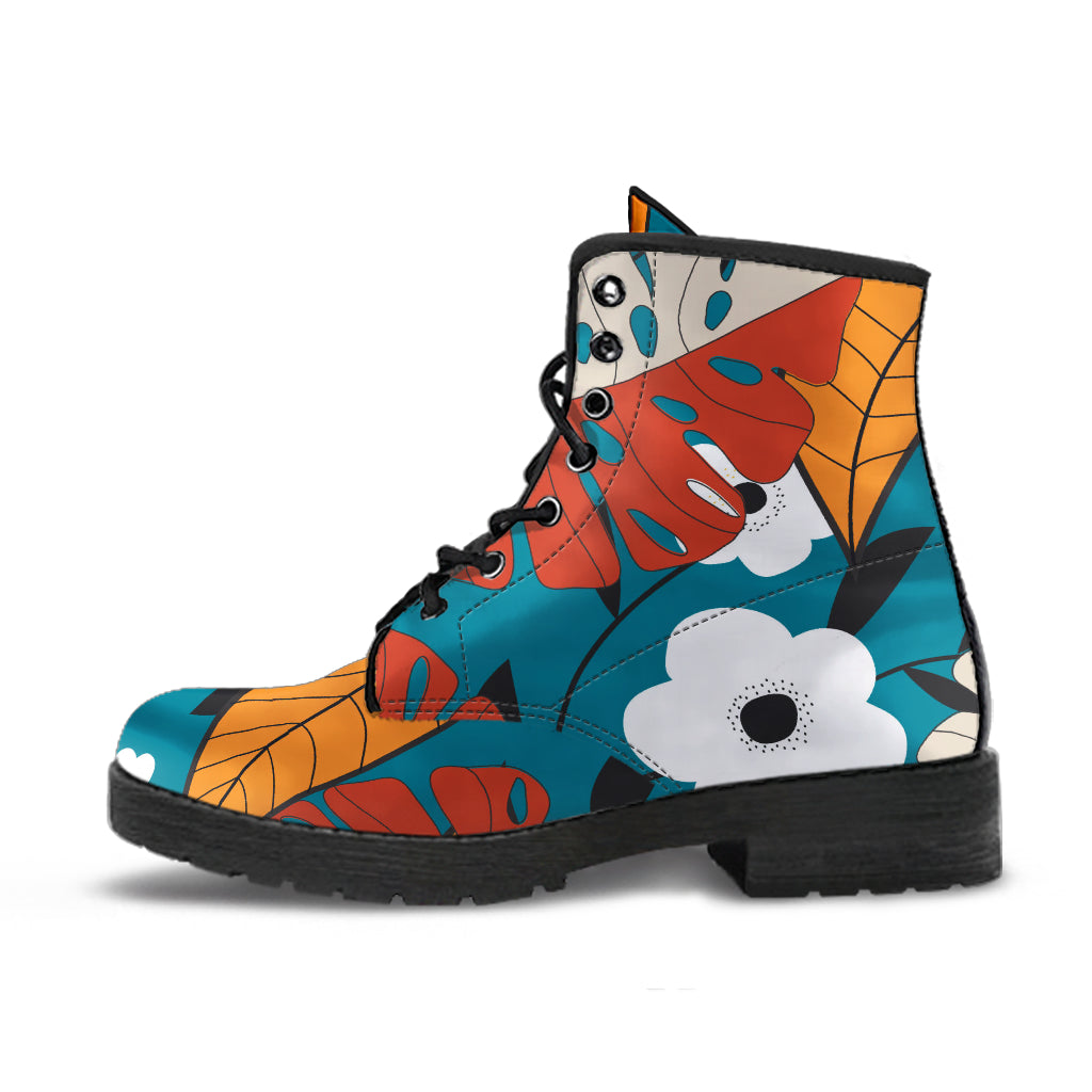 Tropical Floral Boots