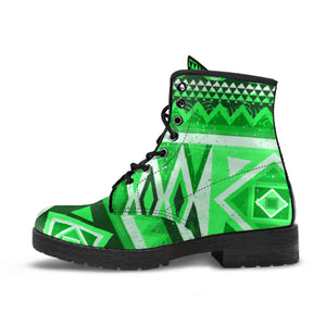 Green Ethnic Boots