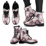 Pink Camouflage Boots
