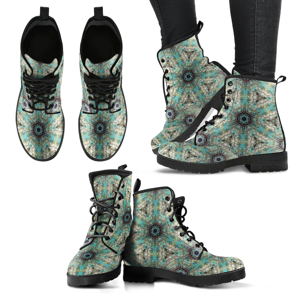 Kaleidoscopic Mandala V4 Boots