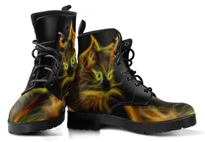 Neon Cat Boots