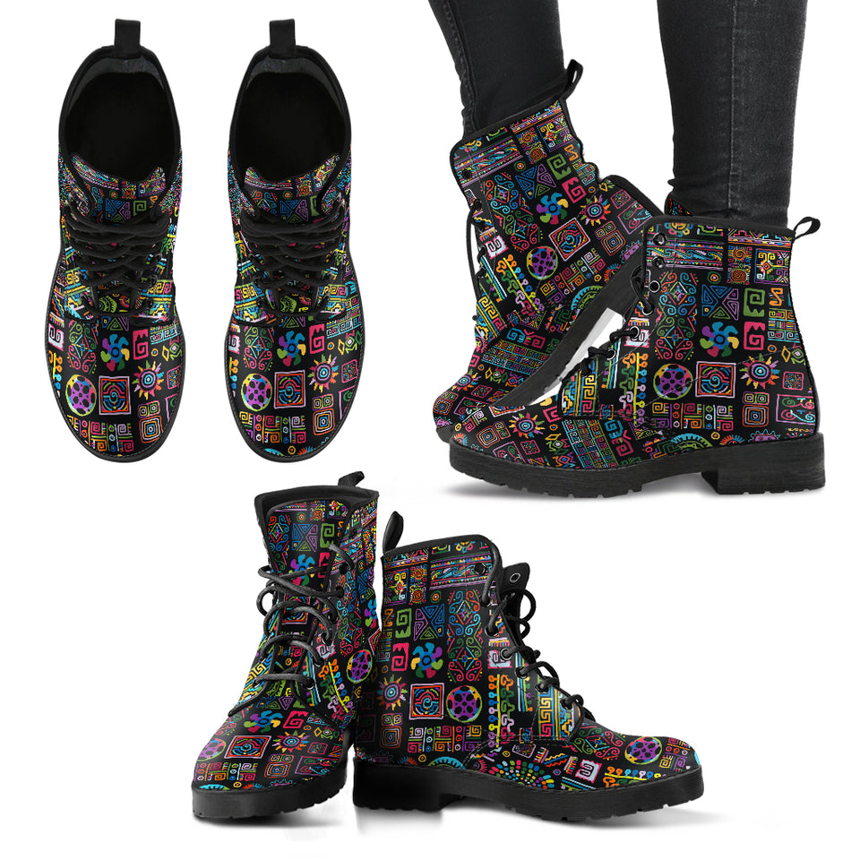 Abstract Shapes Boots