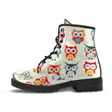 Owl Pattern Boots