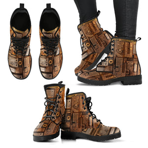 Motherboard Steampunk Boots
