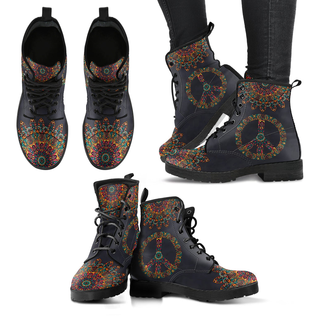 Peace Mandala V2 Boots