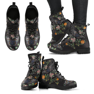 Black Butterfly Boots