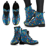 Blue Dragonfly Boots