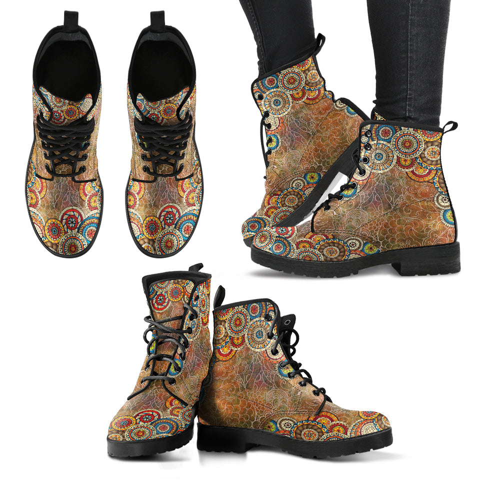 Henna Pattern Boots