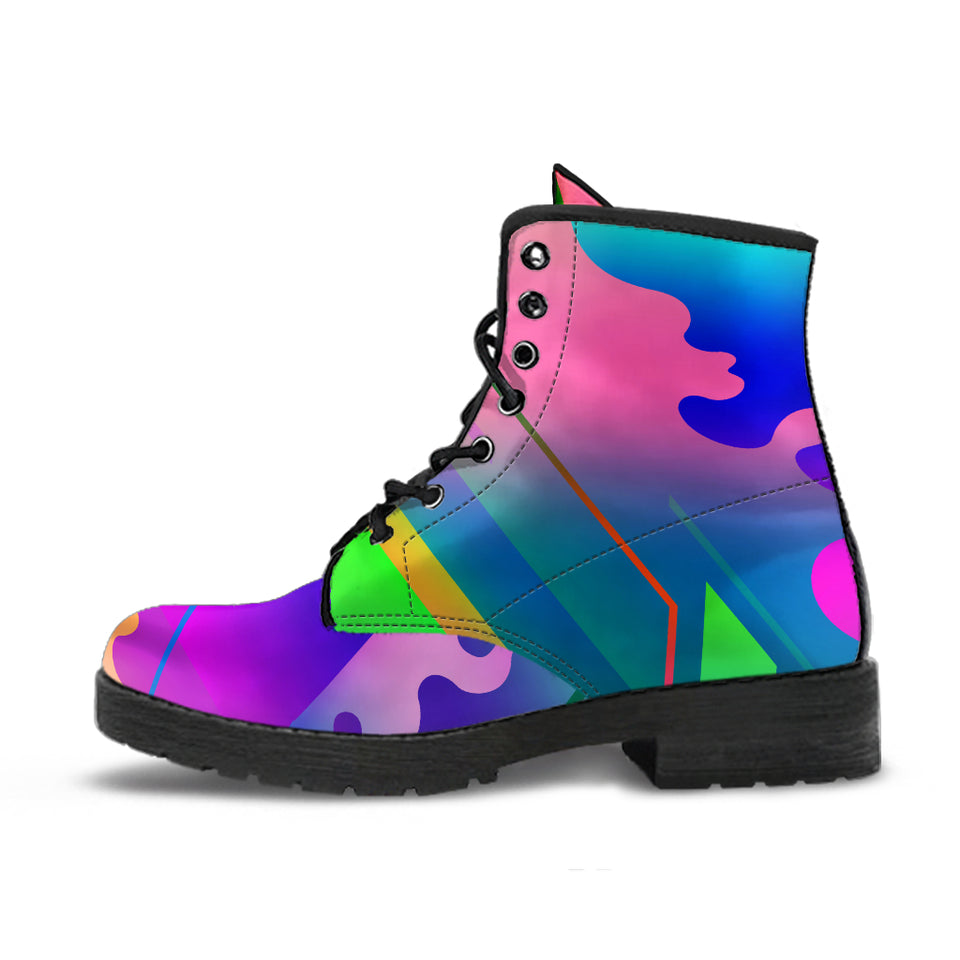 Color Splash Abstract Boots