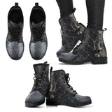Black Steampunk Boots