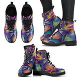 Colorful Geometric Boots
