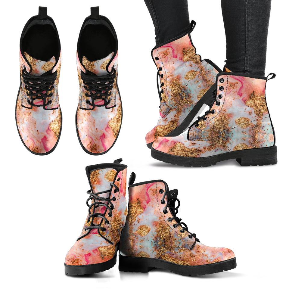 Pastel Marble Boots