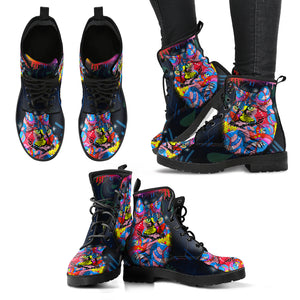 Psychedelic Cat Boots