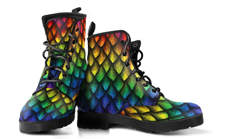 Rainbow Scales Boots