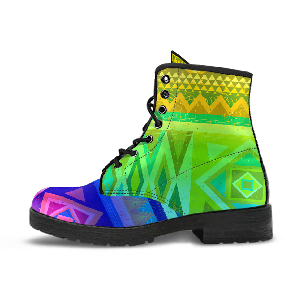 Rainbow African Boots