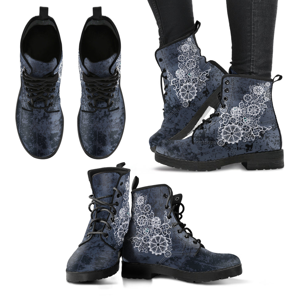 Abstract Steampunk Boots