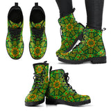 Green Mandala Boots